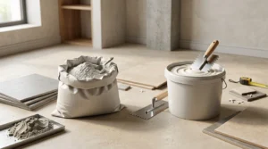 چسب کاشی پودری بهتر است یا خمیری؟ بررسی تفاوت‌ها - کیلنیک ساختمانی